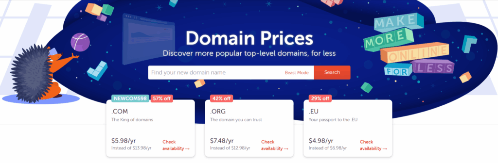 namecheap domain