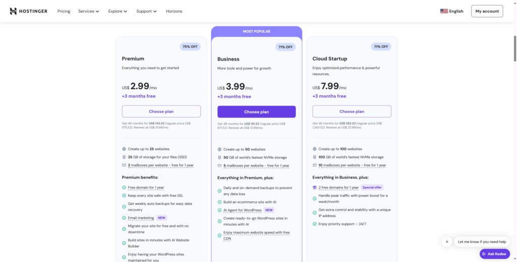 hostinger reviews